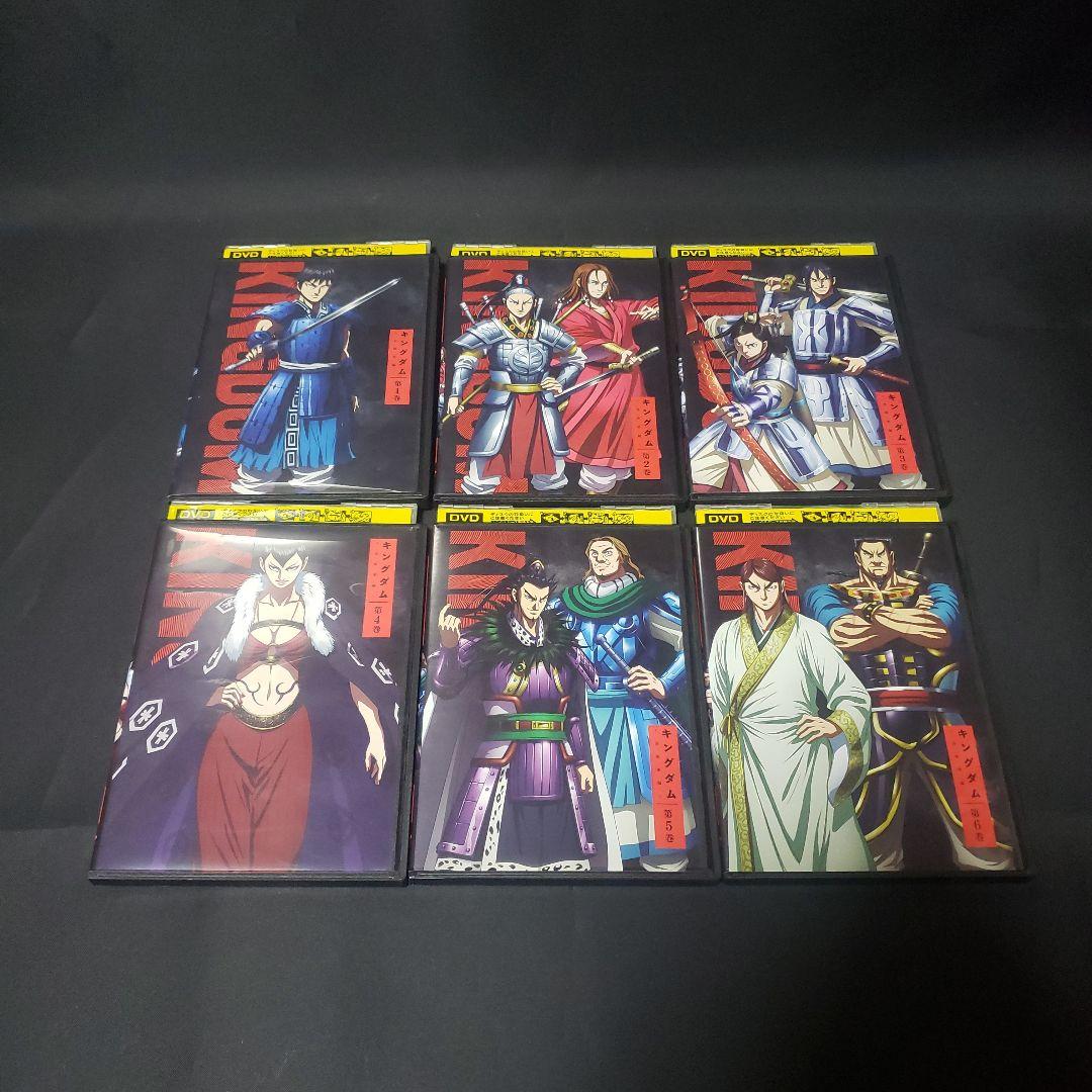 〔アニメ〕キングダムDVD①～③期 全50巻セット【レンタルアップ品】
