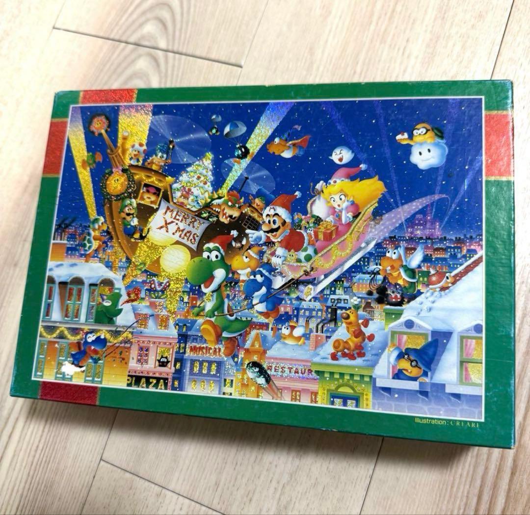 希少】マリオ ジグソーパズル マリオのクリスマスファンタジー 300