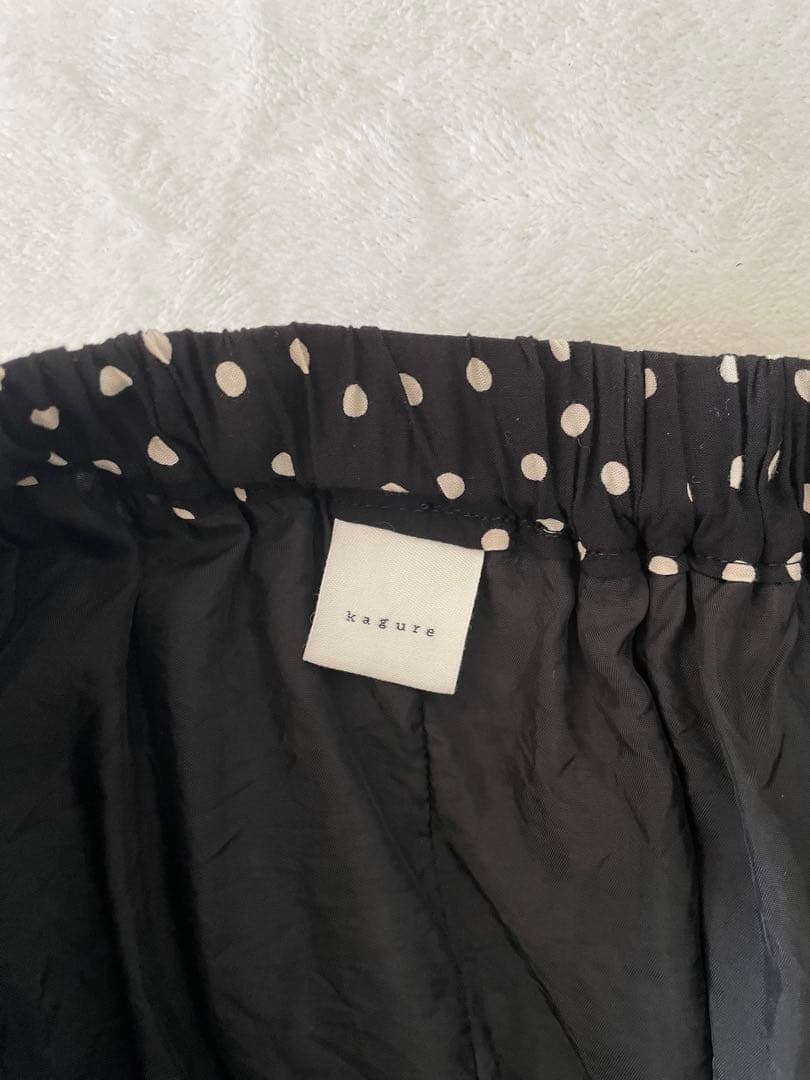 かぐれ　kagre ドットギャザースカート　アーバンリサーチ 人気スカート