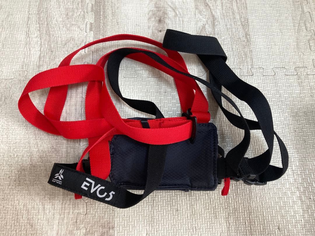【美品】arva EVO5 アバランチ 雪崩 ビーコン チェストハーネス付