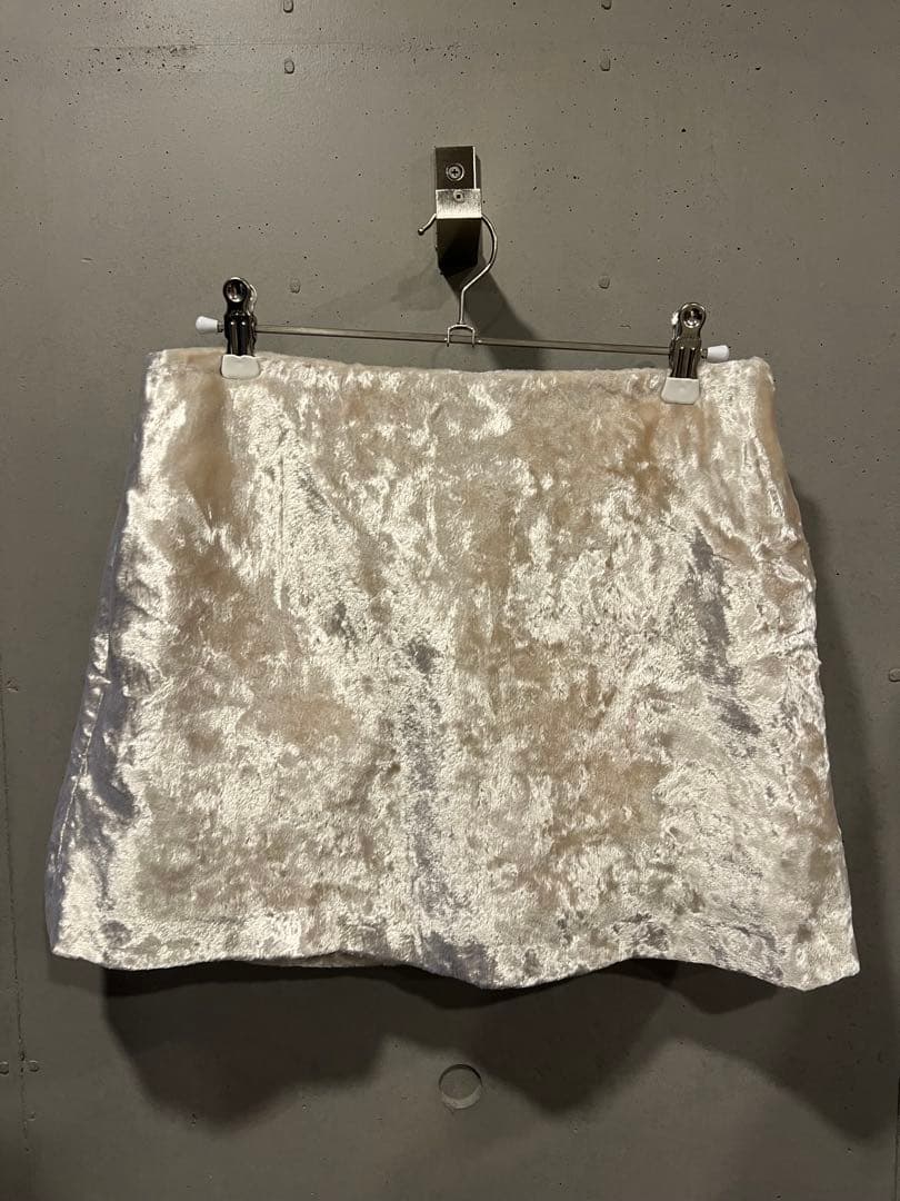 yo biotop ベルベットミニスカート　サイズ1