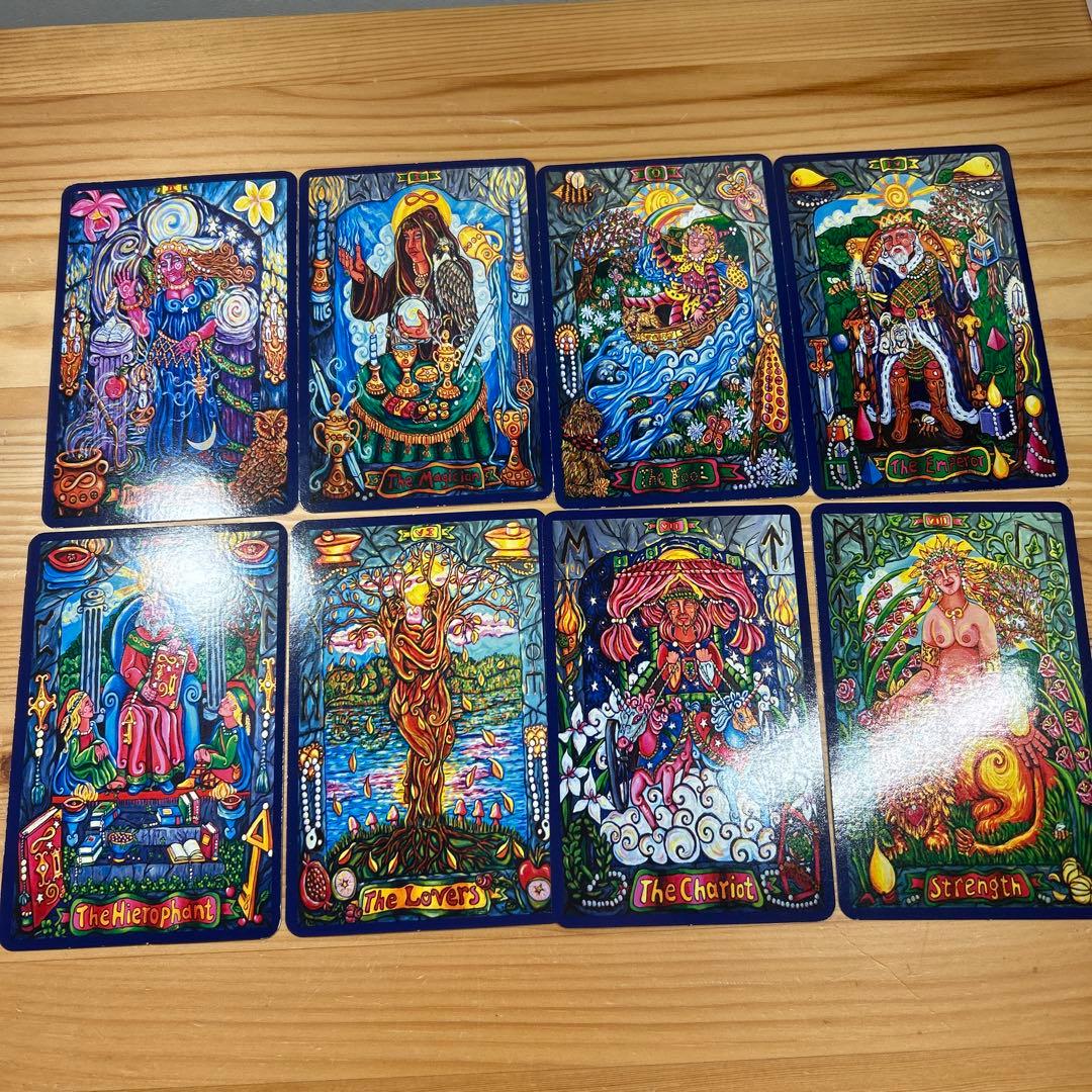 お値下げ 絶版 Pearls of Wisdom Tarot & Book 貴重 - メルカリ