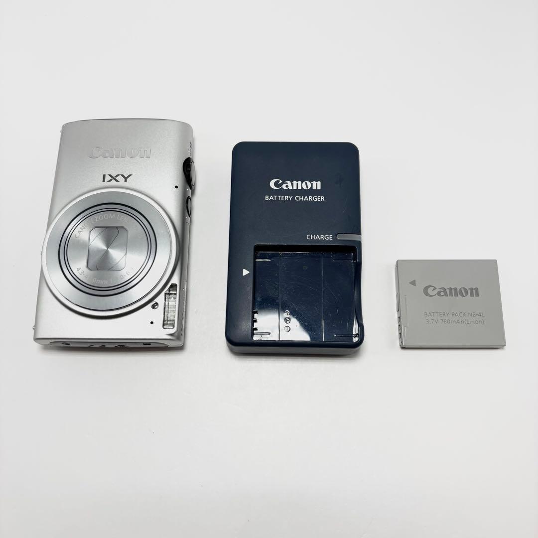 【美品】Canon IXY 620F シルバー コンパクトデジタルカメラ
