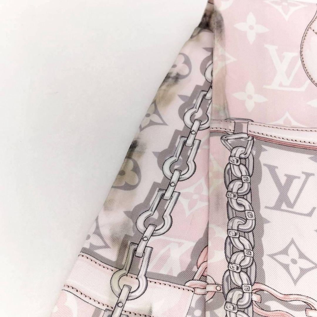 1073 ルイヴィトン モノグラム バンドー スカーフ ストール