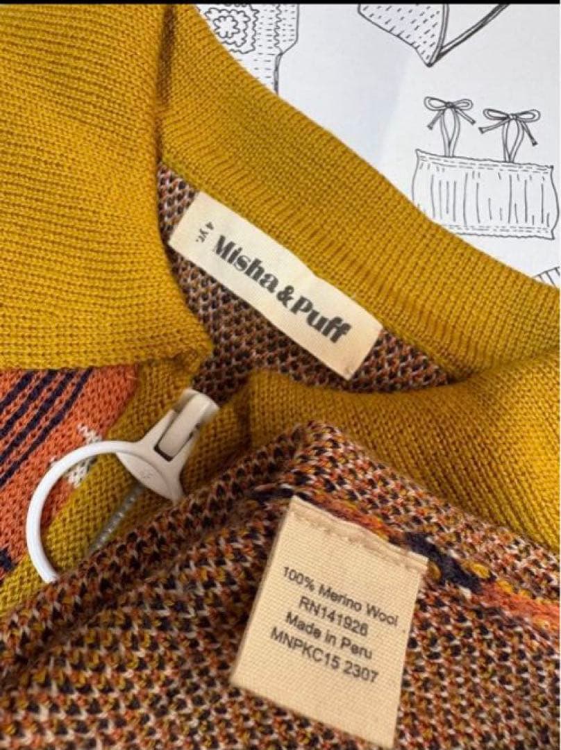 ミーシャアンドパフ　Misha&Puff ニットワンピース　4y