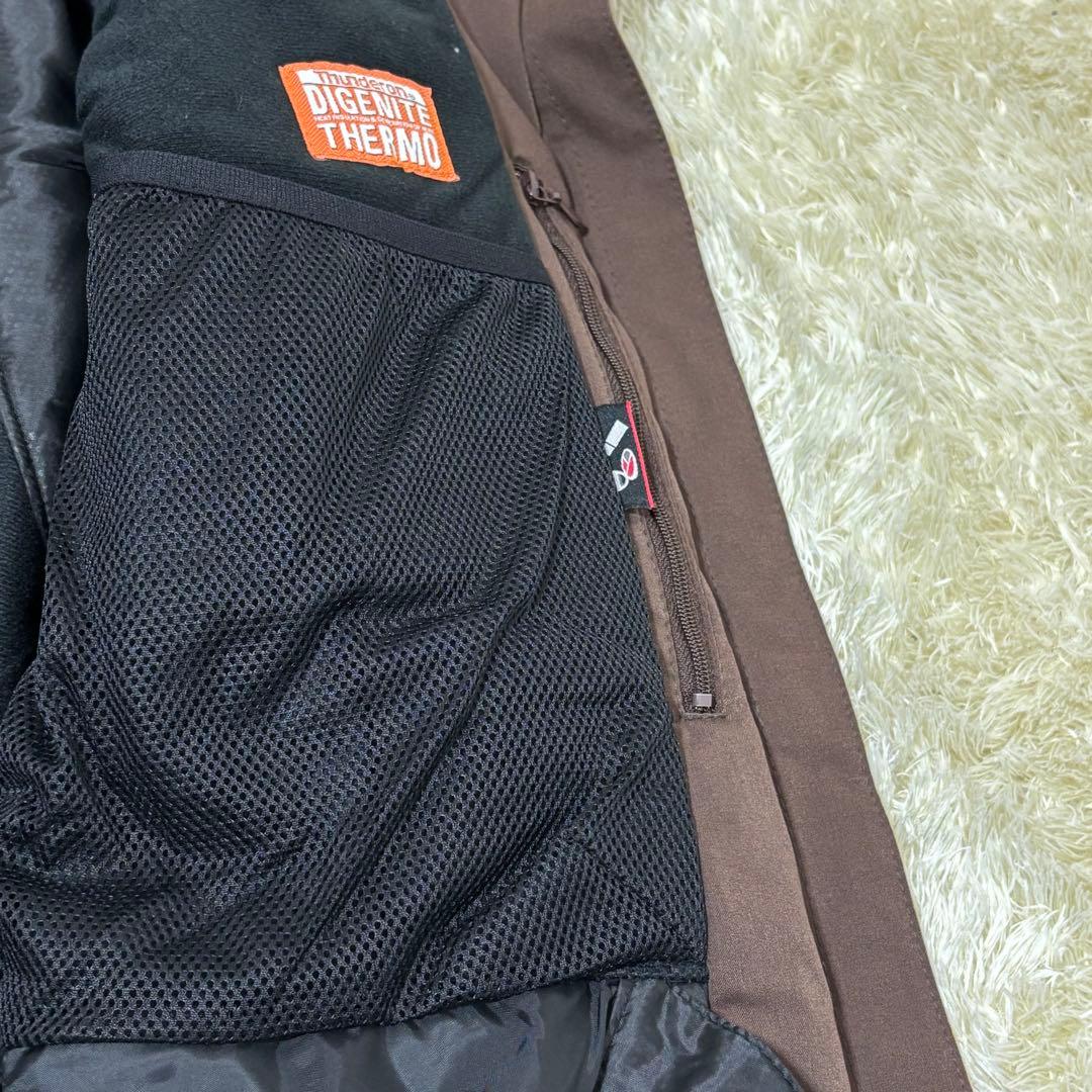 フェニックス　スキーウェア　スノボ　上下セット　茶色　水色　バイカラー　M