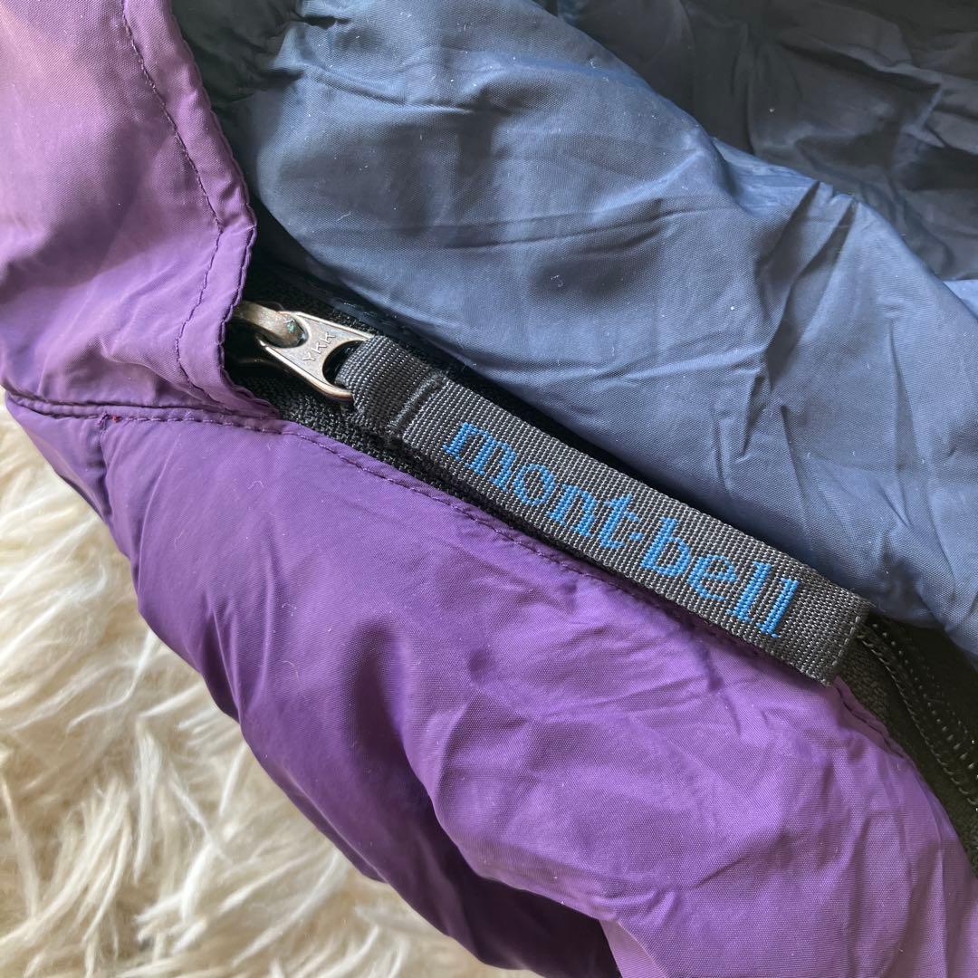 【希少】左ジッパー モンベル シュラフ バロウバッグ #7