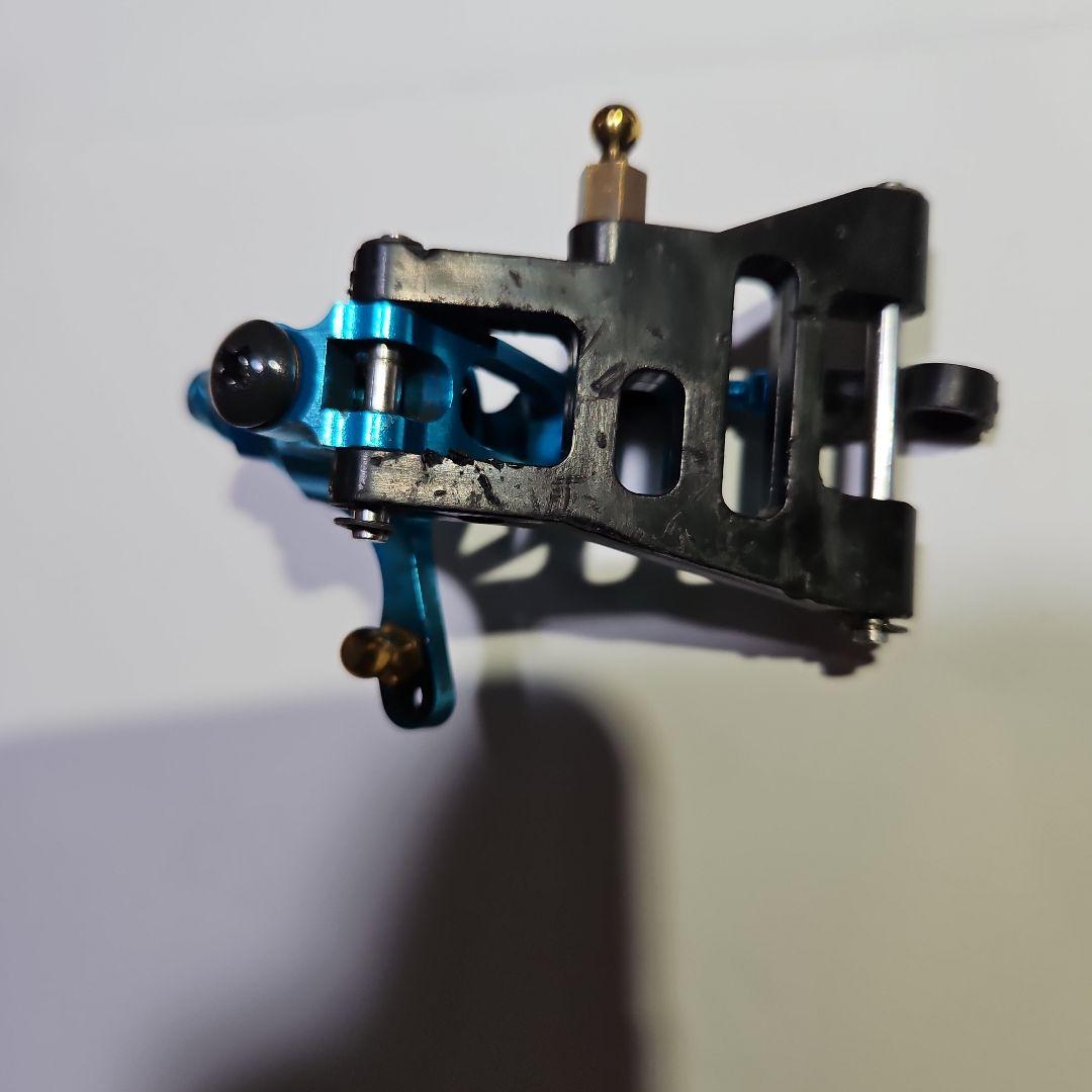 TA02用フロントリアアルミナックル、フロントCハブ、ワイドサスアーム