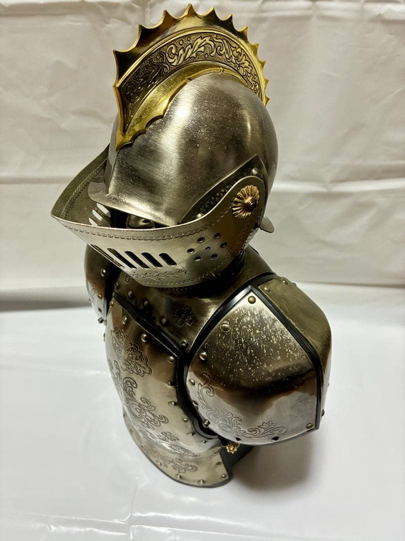 ニッカ ウイスキー 西洋甲冑 ボトルケース アンティーク