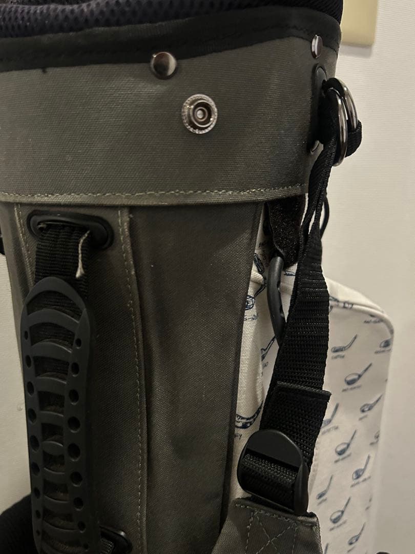 136　木の庄帆布 キャディーバッグ（スタンド型）