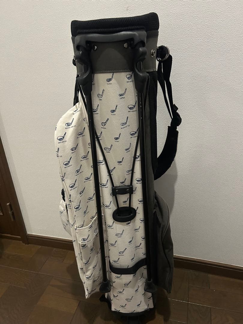 136　木の庄帆布 キャディーバッグ（スタンド型）