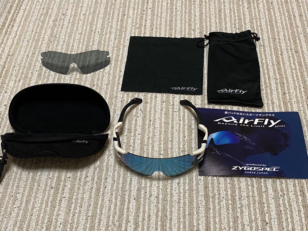 AirFly サングラス ケース付き レンズ2つ