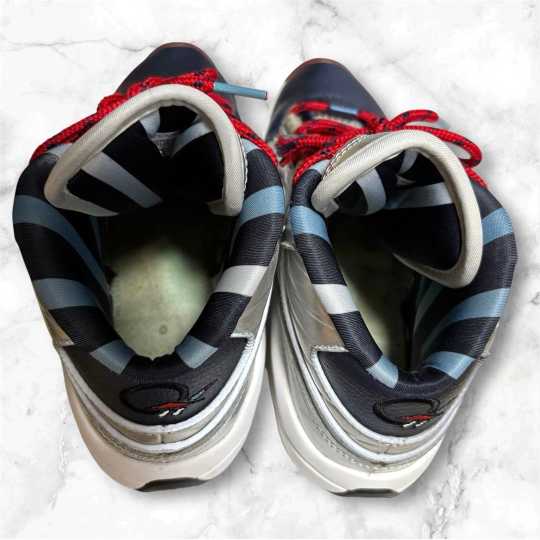 ハーデンxリーボック クエスチョンMid マットシルバーサイズ バスケシューズ