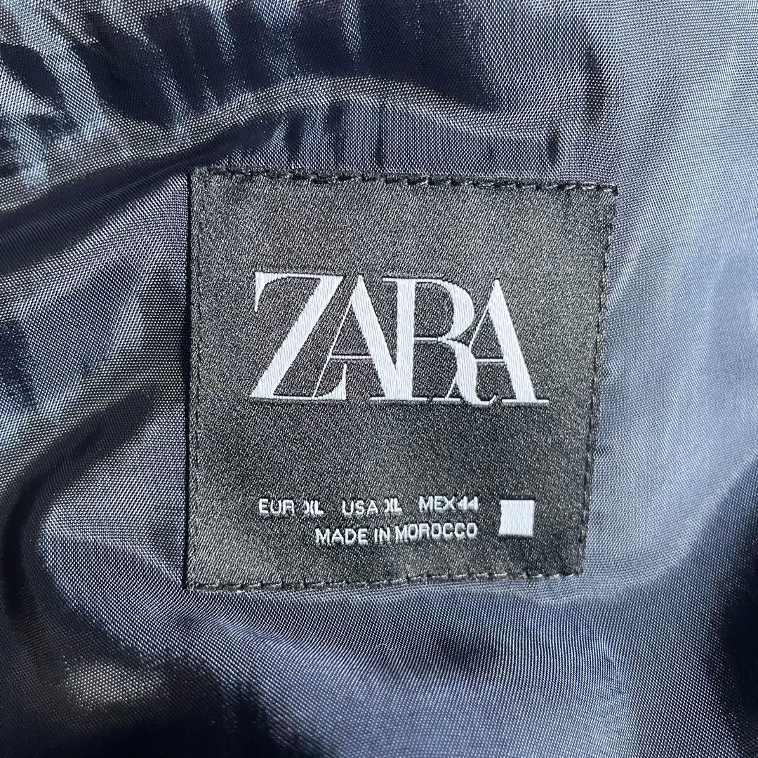 ZARA ストレッチオーバーサイズダブルチェスターコートXL 新品未使用 ウール