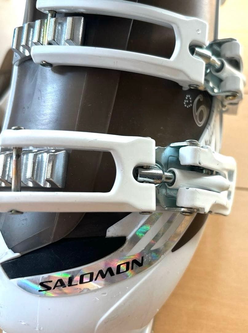 SALOMON 女性用スキー靴 Fusion Advanced ホワイト