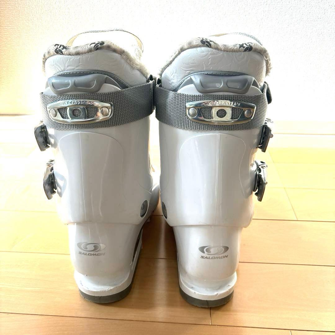 SALOMON 女性用スキー靴 Fusion Advanced ホワイト