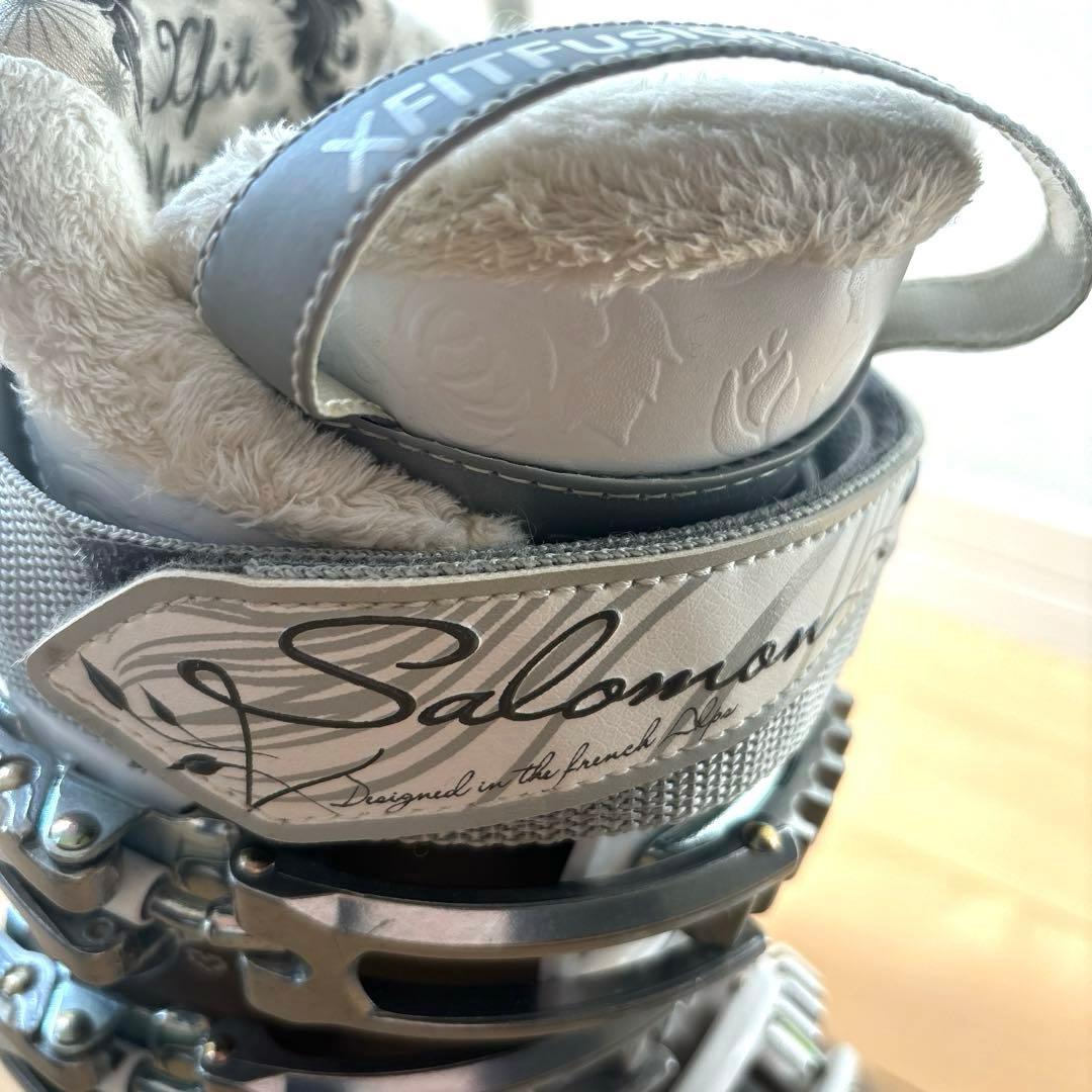 SALOMON 女性用スキー靴 Fusion Advanced ホワイト