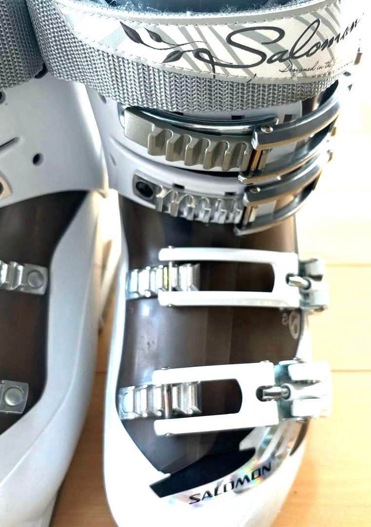 SALOMON 女性用スキー靴 Fusion Advanced ホワイト