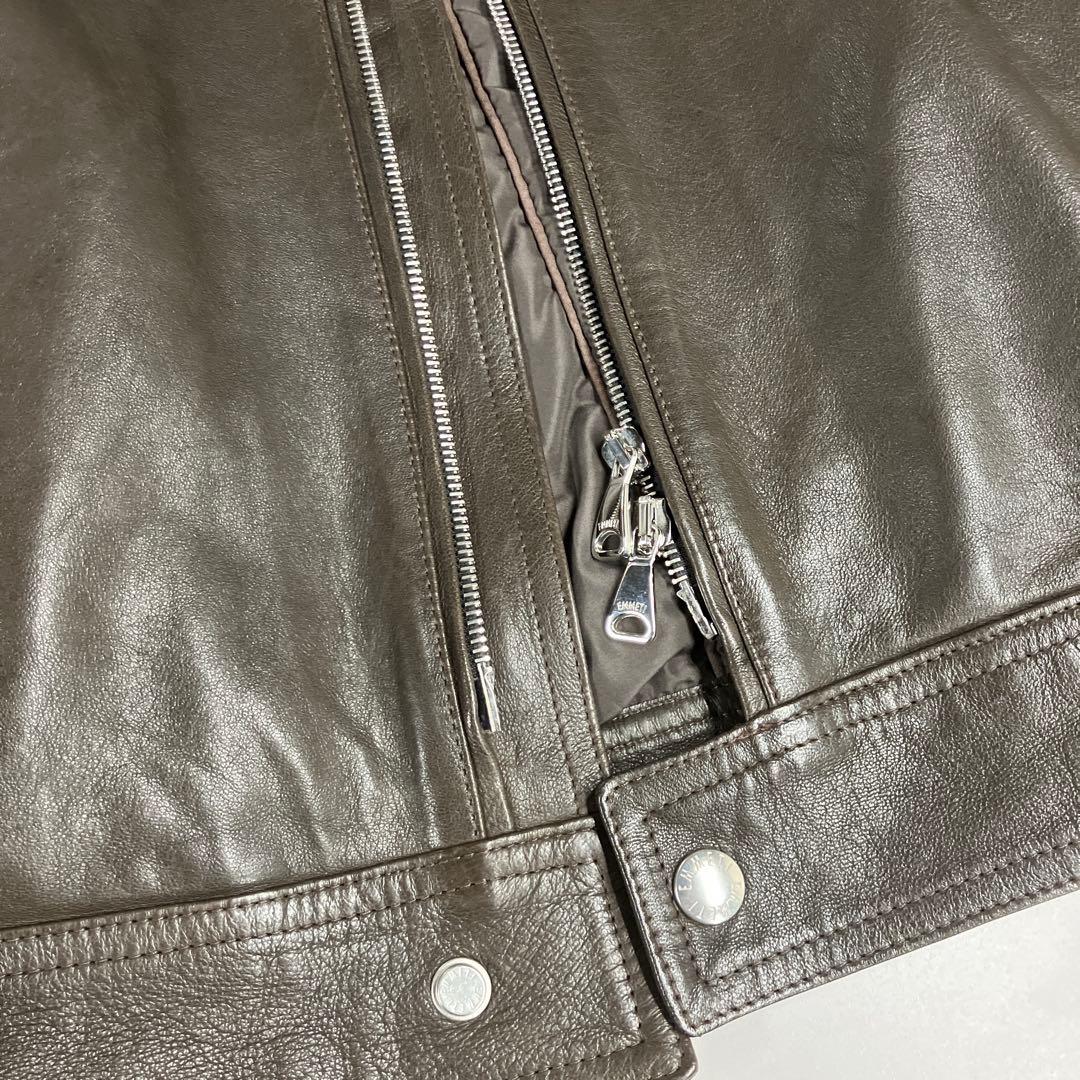 EMMETI エンメティ/ANDREA/44/羊革/ダークブラウンMARRONE - メルカリ