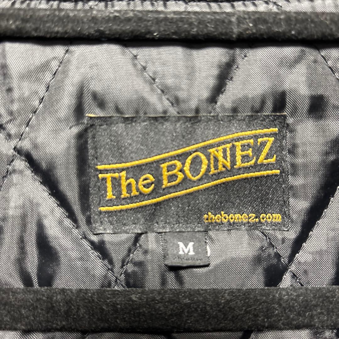 THE BONEZ スタジャン ブラック・ホワイト