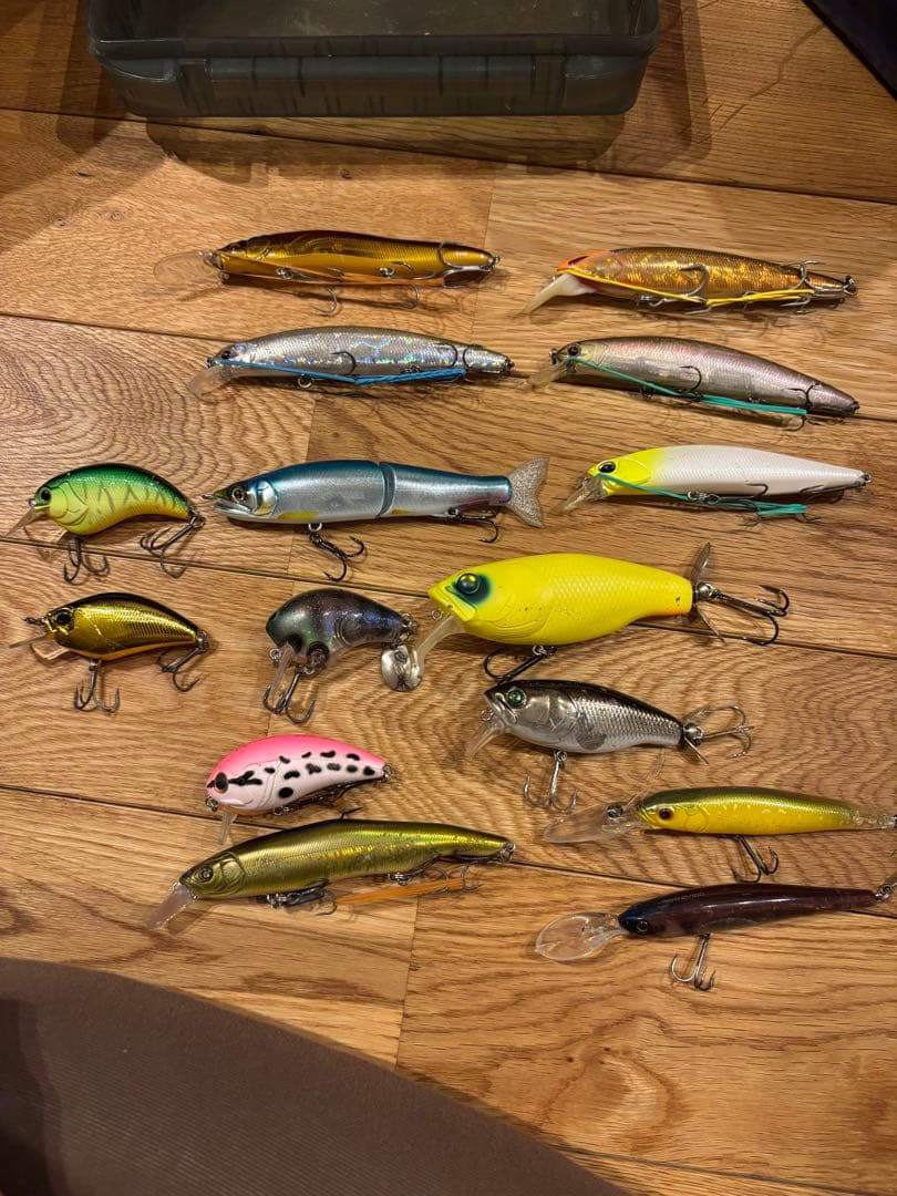 ミノー・プラグ 15個セット　引退セット