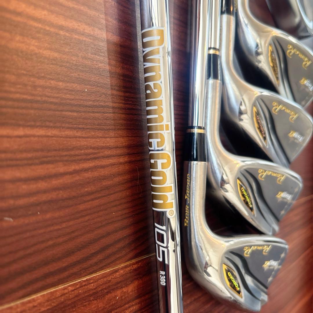【美品】RomaRo Ray α FORGED DG105 R300 8本 特注