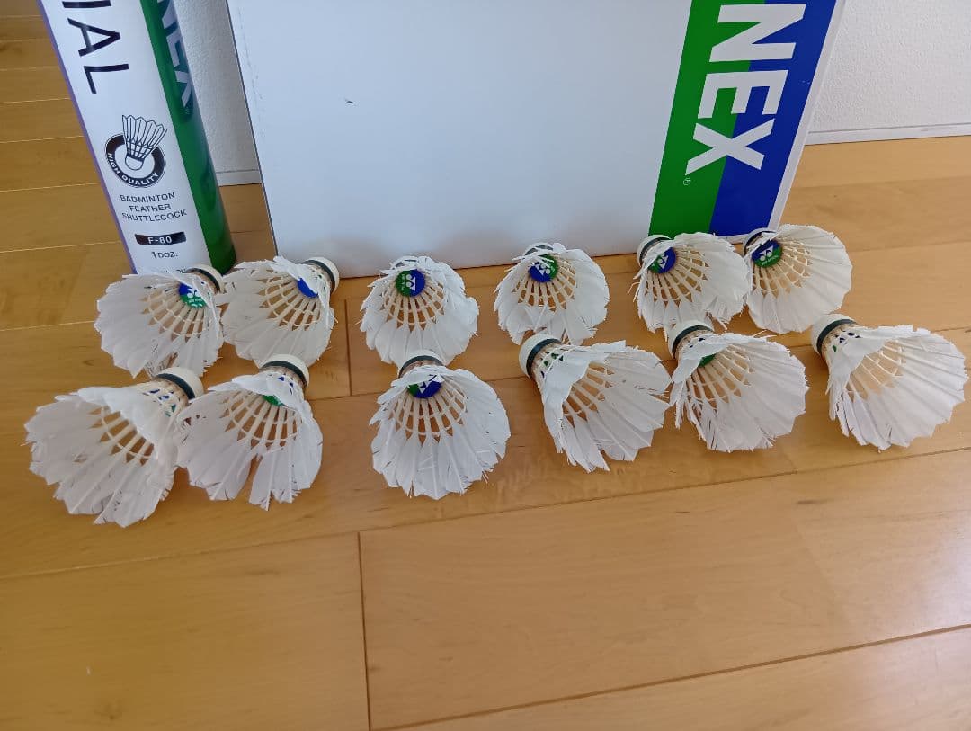 中古　ヨネックス　ニューオフィシャル　バドミントンシャトル　10ダース