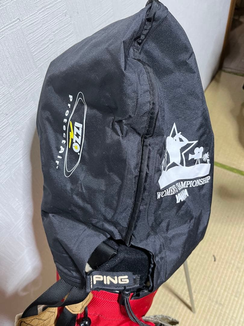激レア！美品！超軽量ピンPING KARSTEN スタンドキャディーバッグ