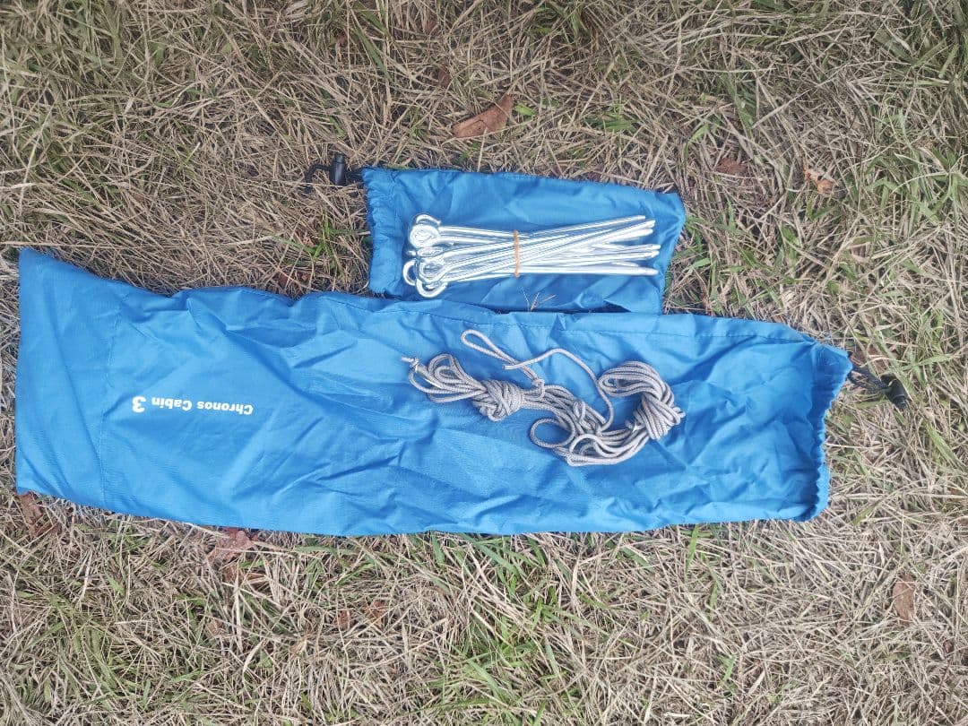 mont-bell Chronos Cabin 3　 専用グラウンドシートつき