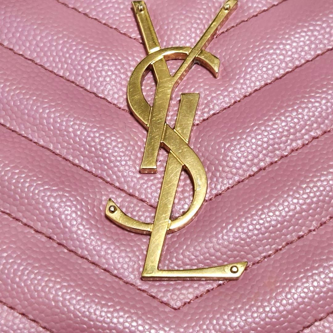 ✨極美品✨サンローラン　長財布　ラウンドファスナー カサンドラ　キャビアスキン