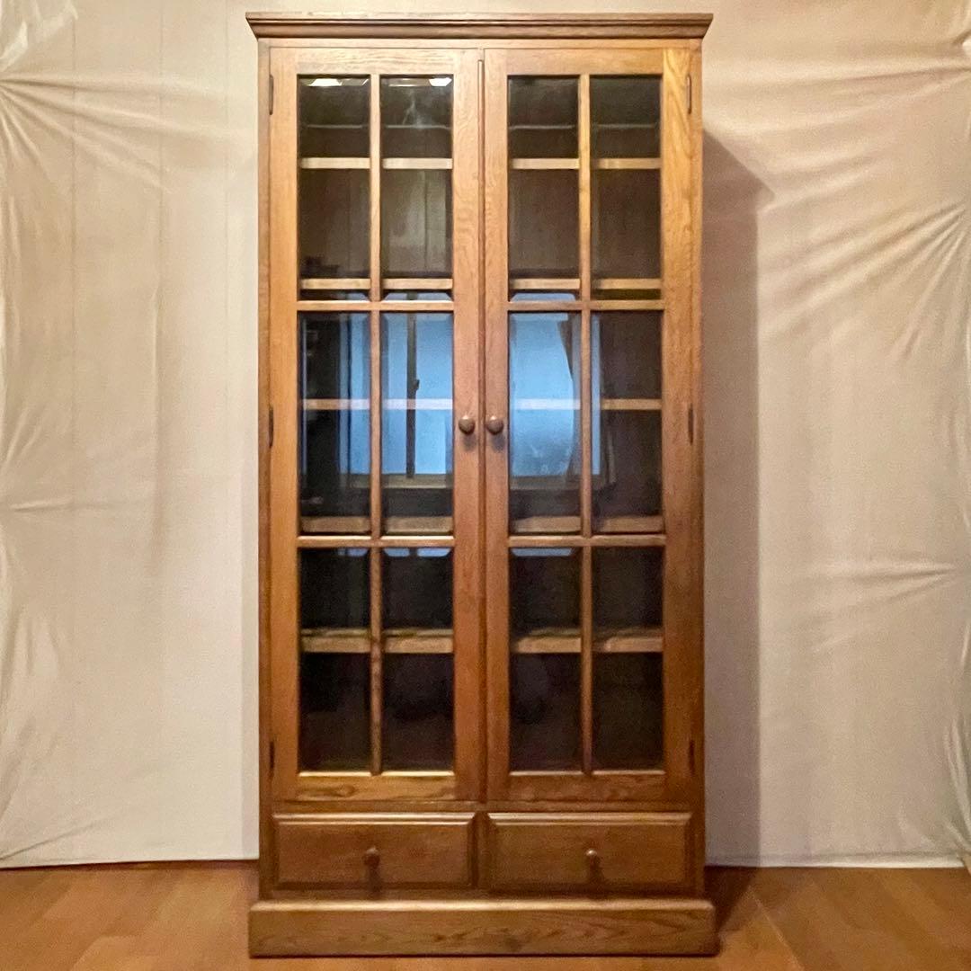 北海道旭川【和光】北斗民芸 書棚 90