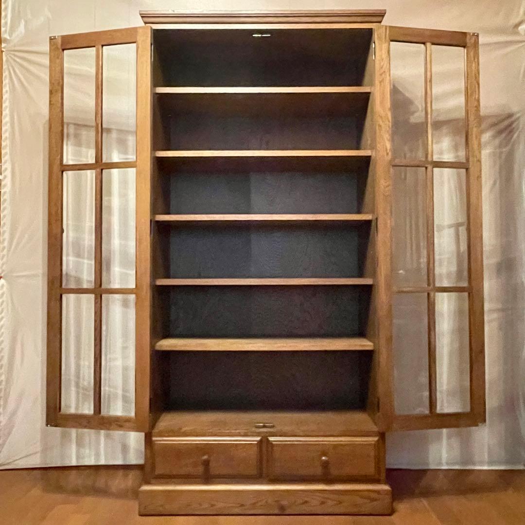 北海道旭川【和光】北斗民芸 書棚 90