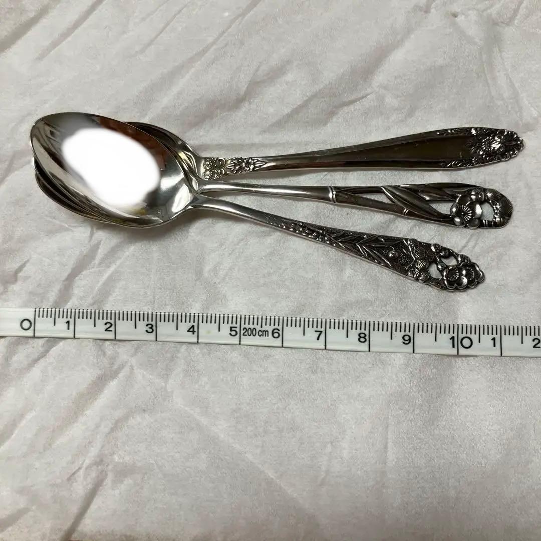 三越 シルバースプーン 銀スプーン シルバー950 梅 ウメ マリー