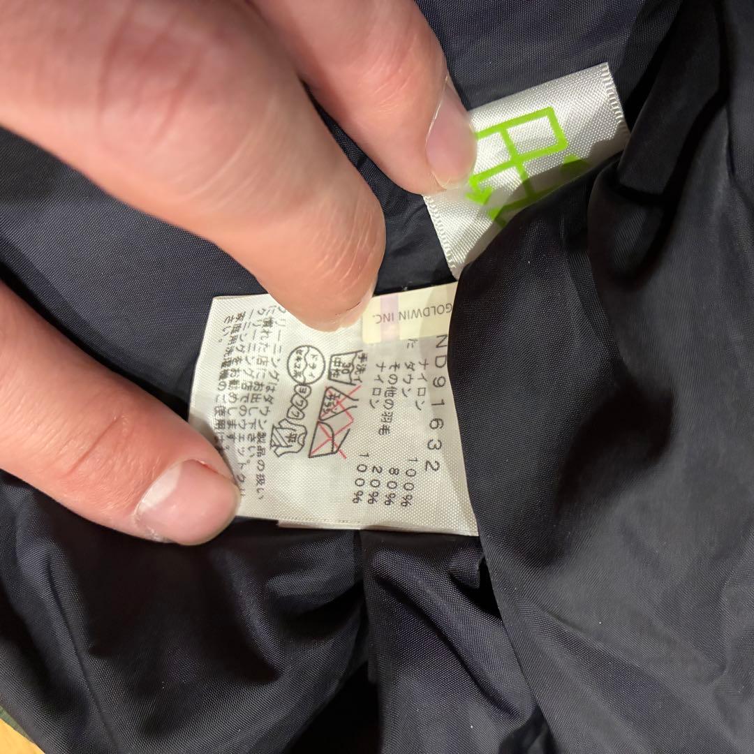 THE NORTH FACE ノースフェイス ヌプシ ダウン ND91632迷彩