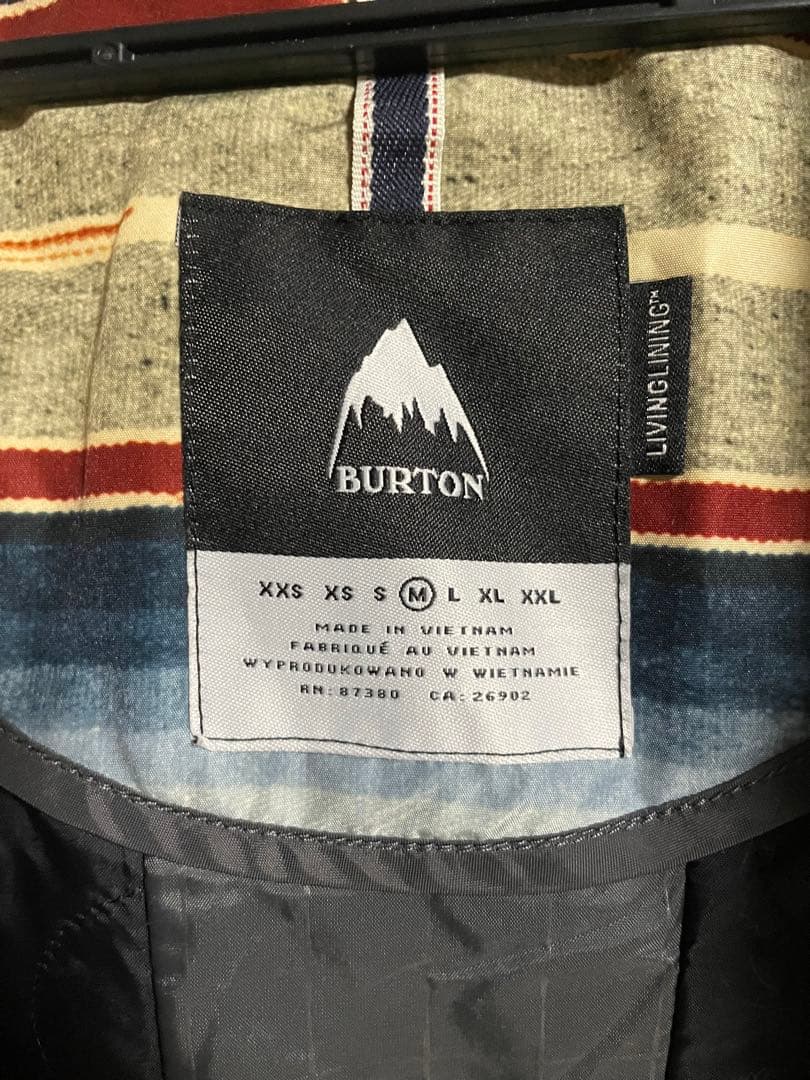 Burton マルチカラー スノーボードジャケット M