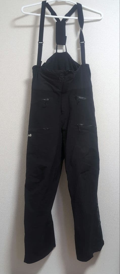 s*u様 salomon QSTジャケットgoretex pro ビブパンツ ブ