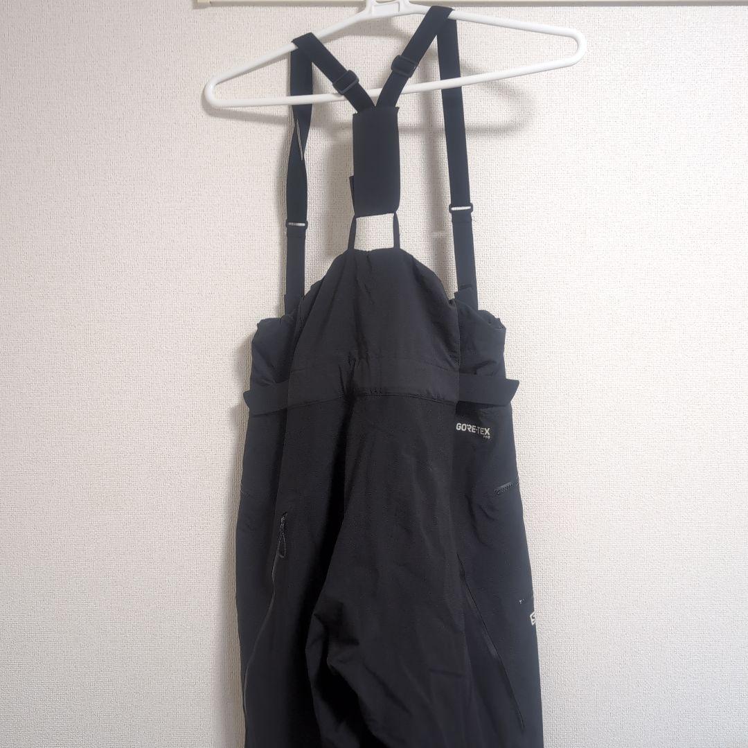s*u様 salomon QSTジャケットgoretex pro ビブパンツ ブ