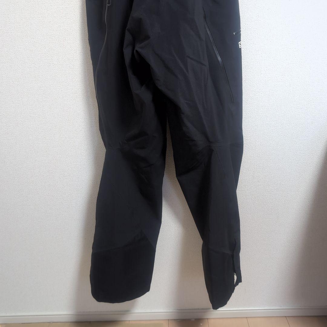 s*u様 salomon QSTジャケットgoretex pro ビブパンツ ブ