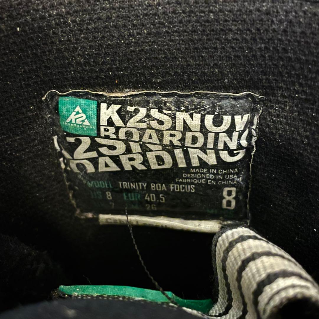 SALE】K2 TRINITY FOCUS トリプルBOA スノーボードブーツ - メルカリ