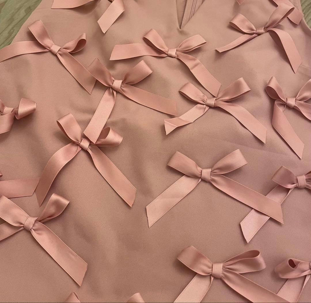 ぐ*ん様 sister jane リボン ミニワンピース　シスタージェーン