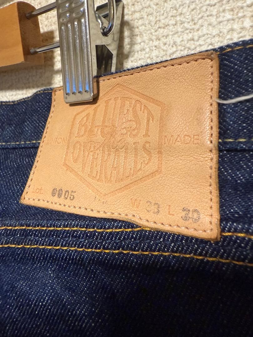 THE UNION “BIG T DENIM PANTS” 38