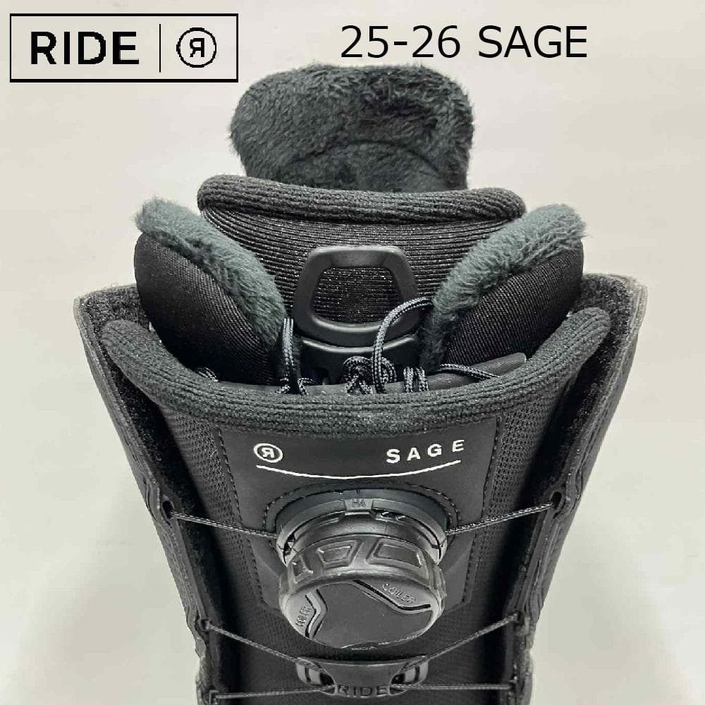 【新品】25-26 RIDE SAGE 24.0cm 女性用スノーボードブーツ