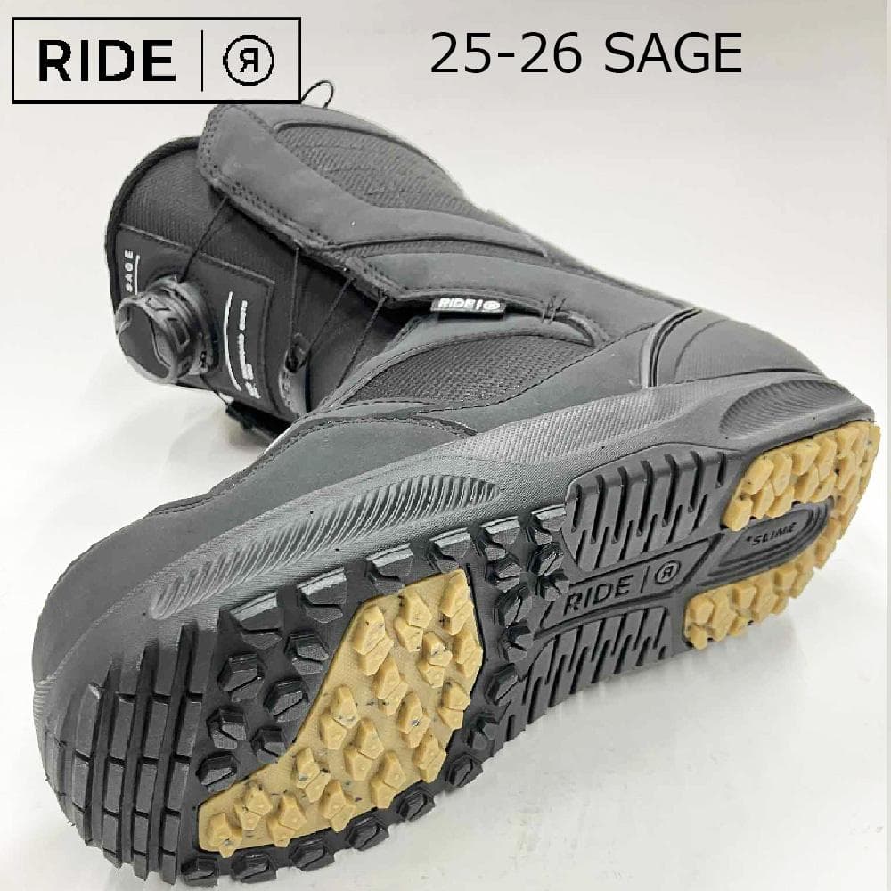 【新品】25-26 RIDE SAGE 24.0cm 女性用スノーボードブーツ
