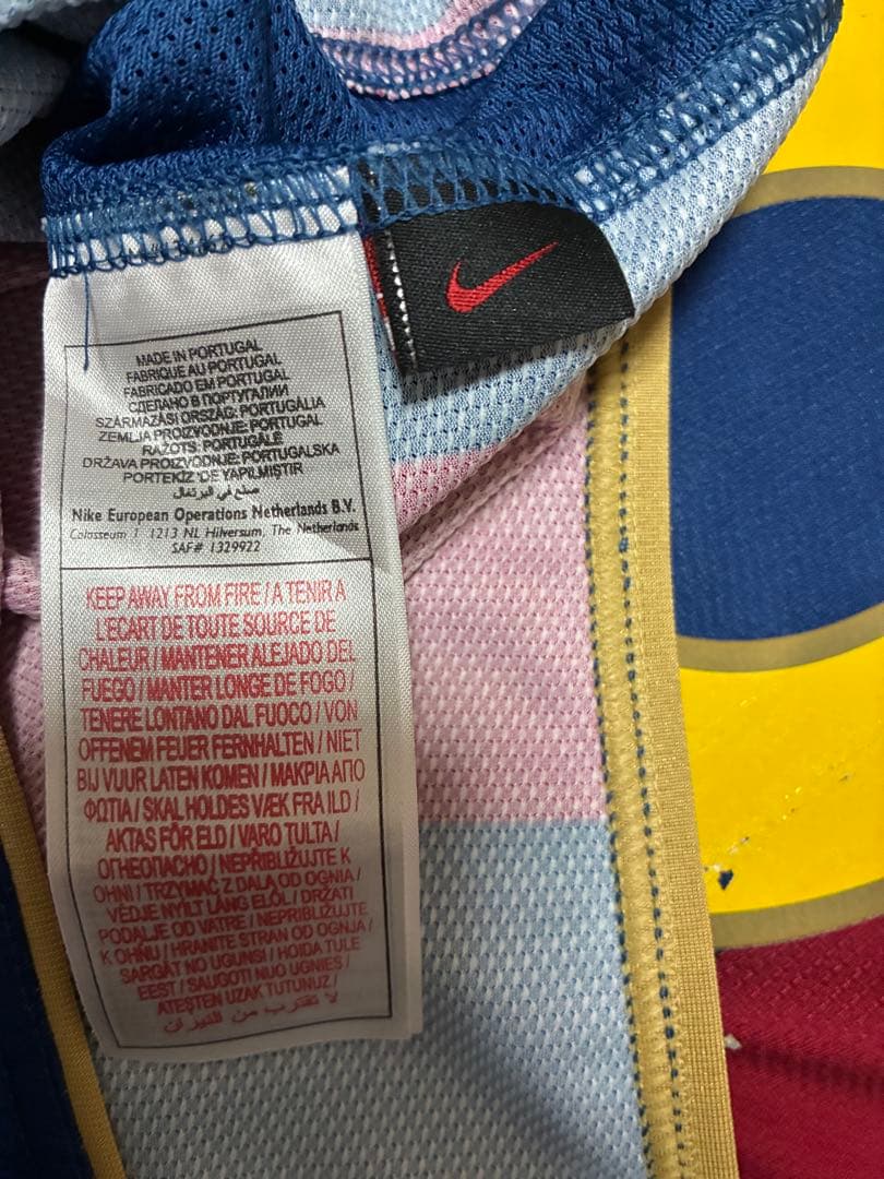 【00sヴィンテージ】カンプノウ50周年記念　FCバルセロナ8番シャビ