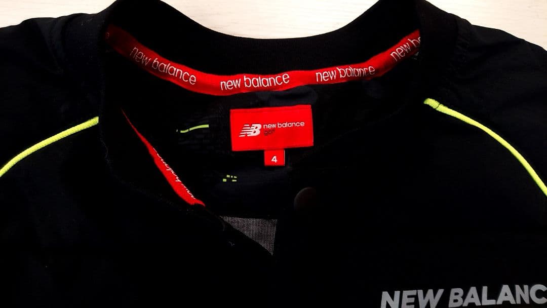 美品ニューバランスゴルフ2way中綿耐熱ハーフジップジャケット M黒 28日まで