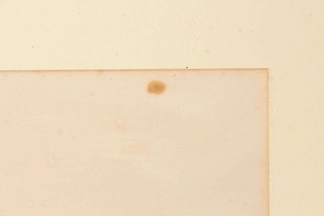 No5086 額装　ヘンリー杉本　人物　顔　大日本　いろはにほへと　送料無料