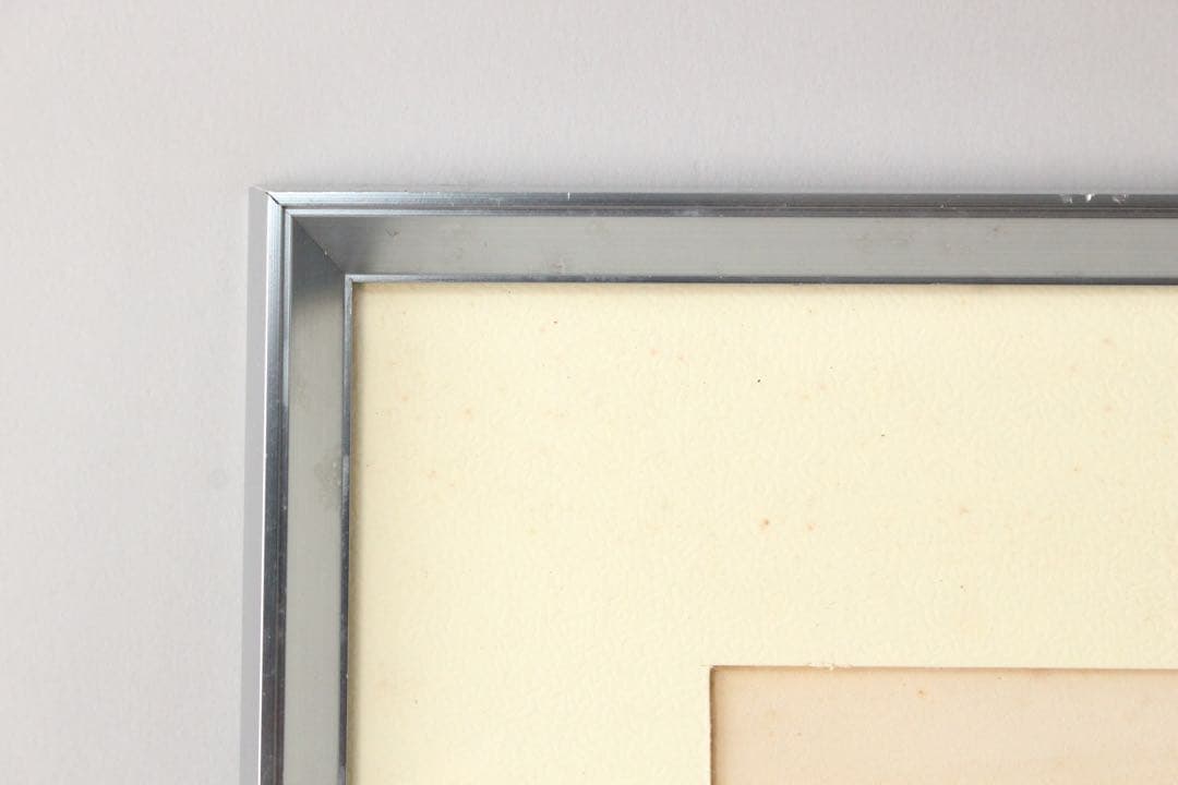 No5086 額装　ヘンリー杉本　人物　顔　大日本　いろはにほへと　送料無料