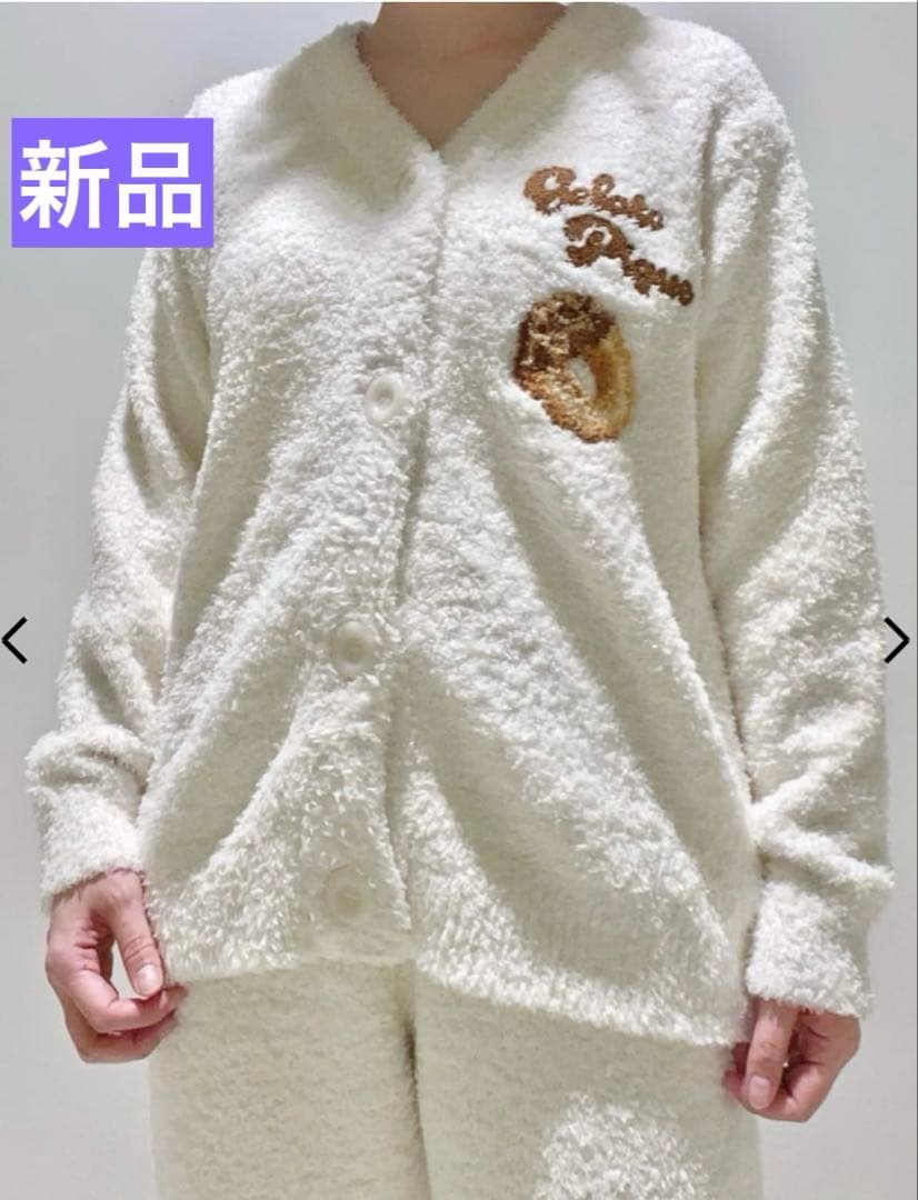 新品タグ付き】ジェラートピケ ドーナツジャガードカーディガン