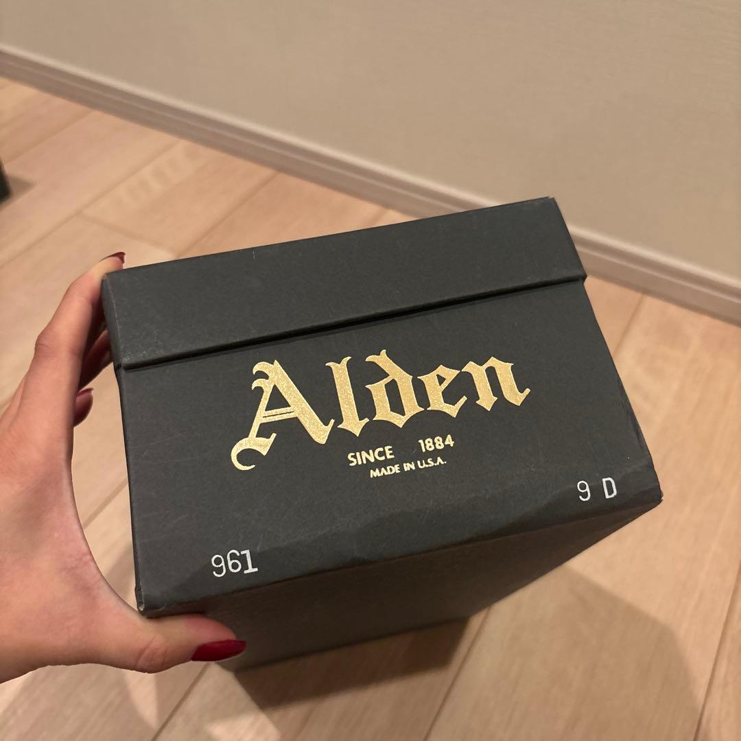 お値下げオールデン　ノルウェージャンスプリット　ダービー　カーフ　961　NST