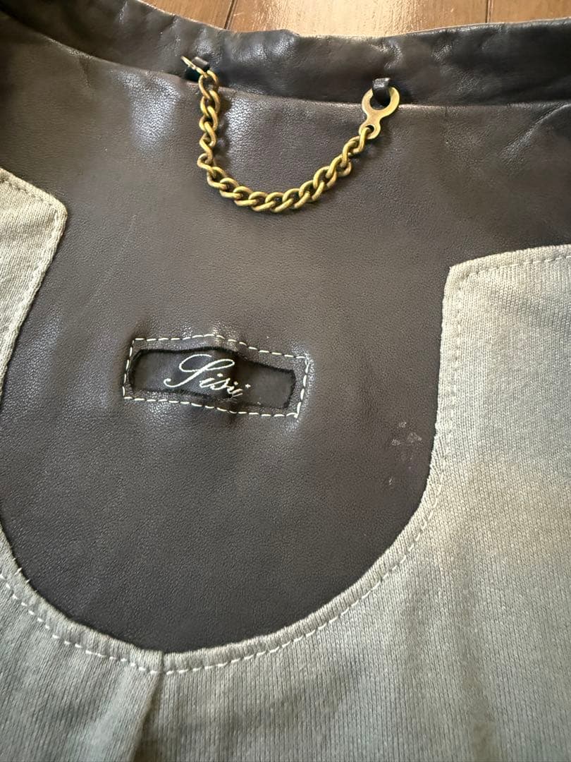 【美品】sisii シシ レザー シングル ライダースジャケット Ｍ